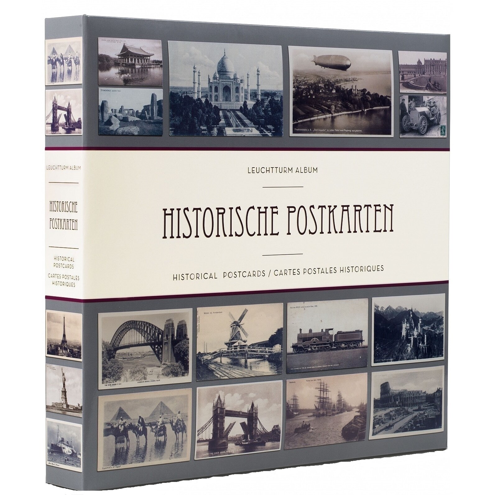 Round Just do Nursery school Album pentru 600 carti postale istorice cu 50 file transparente- 348003 -  eMAG.ro
