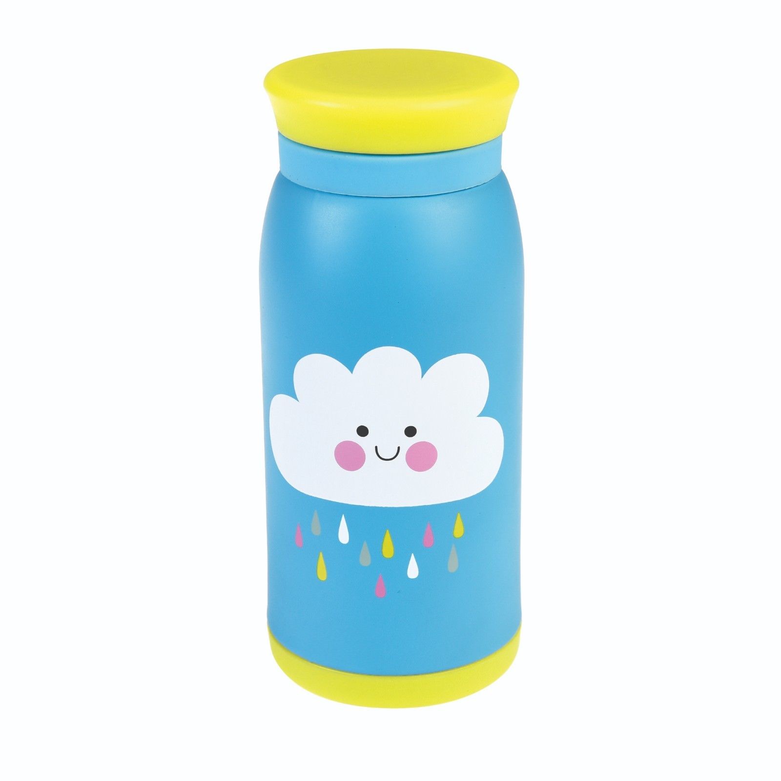 Termos - Happy Cloud, Inox, Albastru, 350 ml