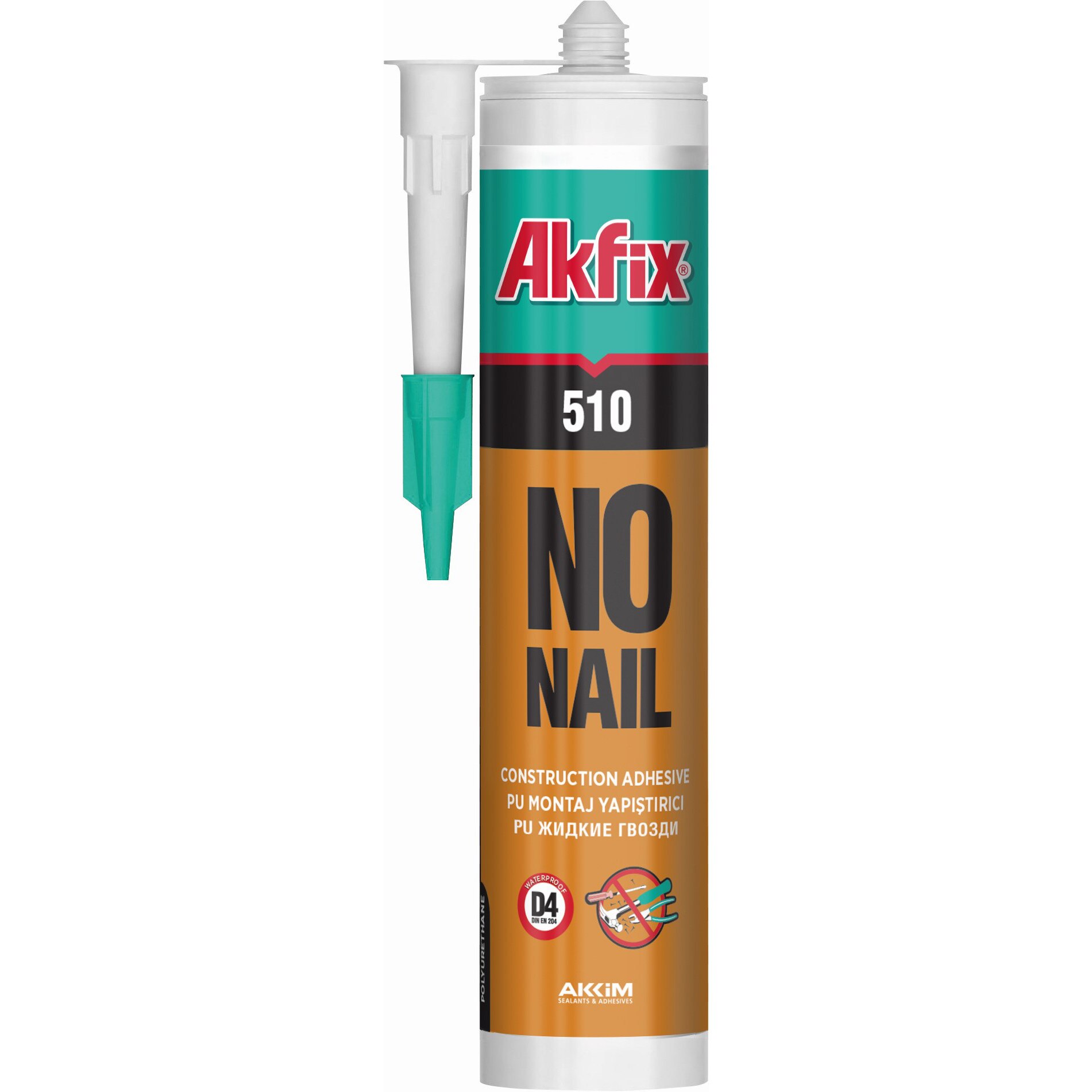 Adeziv poliuretanic de montaj, Akfix 510, 310ml