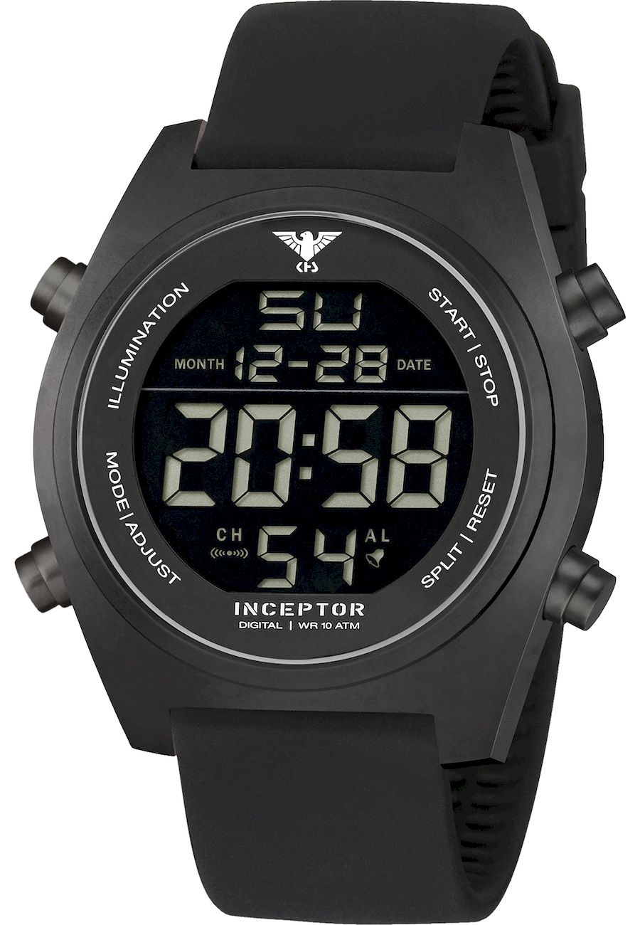 Ceas barbati, KHS, Analog, 50mm, Negru