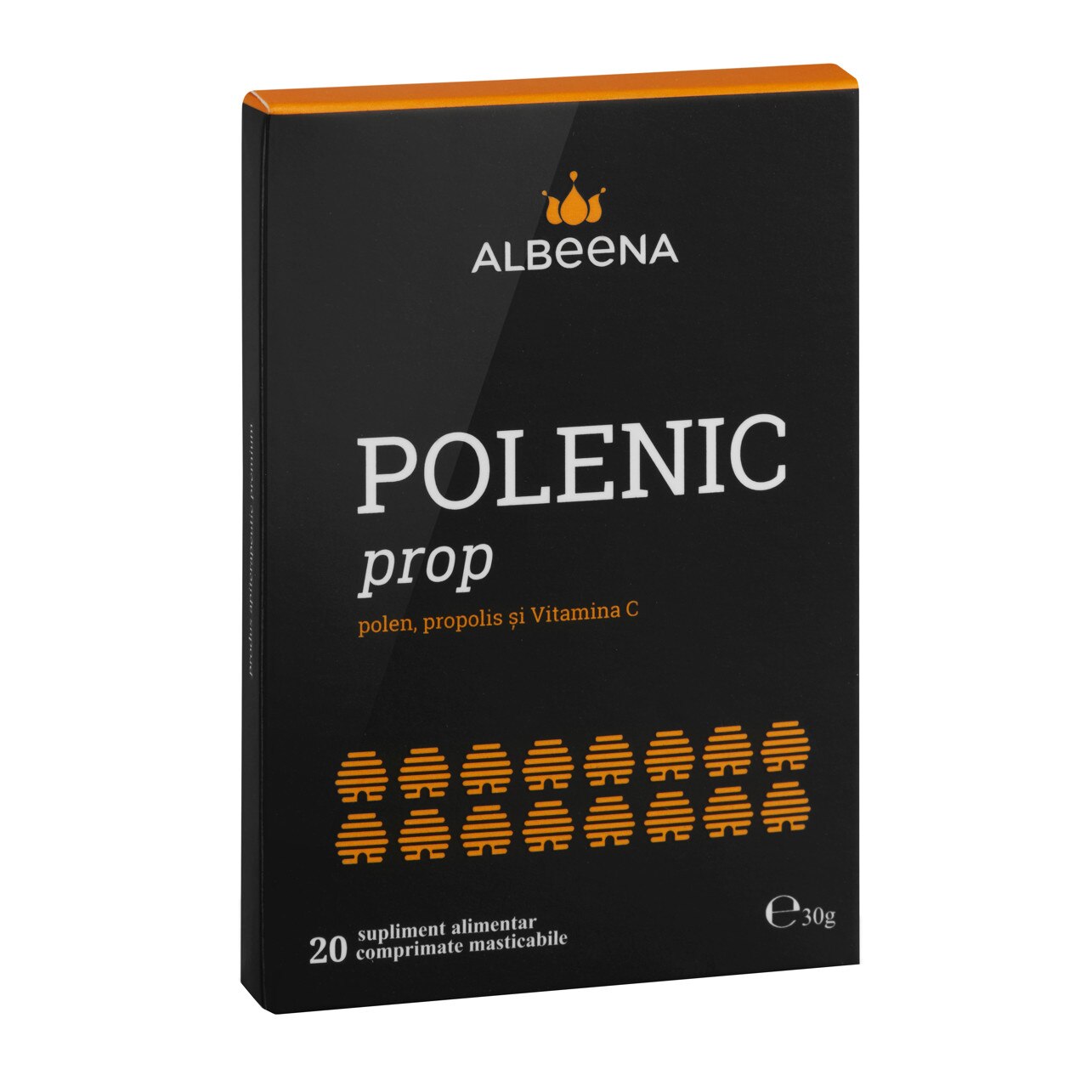 Polenic prop, Albeena, 20 comprimate masticabile