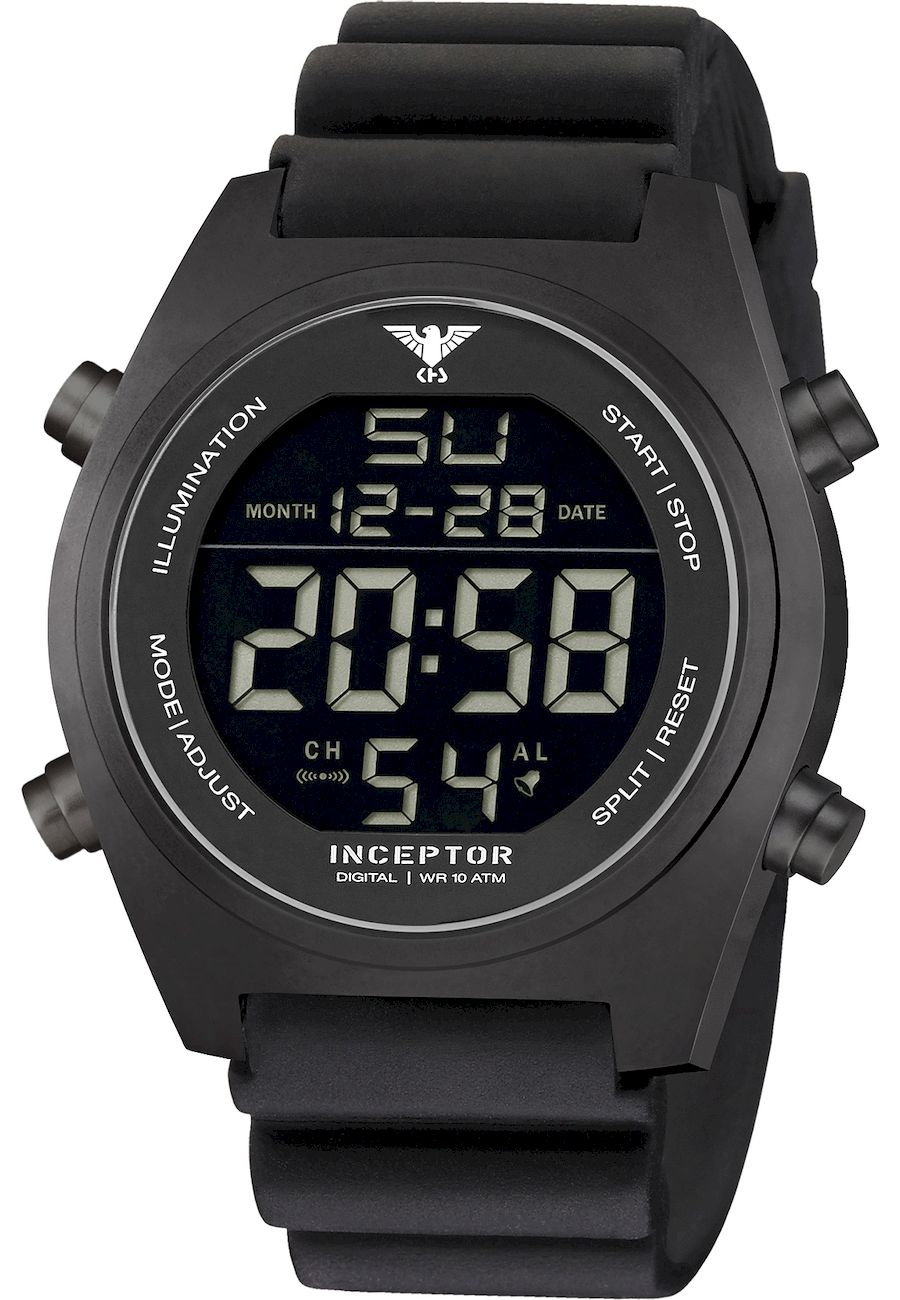 Ceas barbati, KHS, Analog, 50mm, Negru