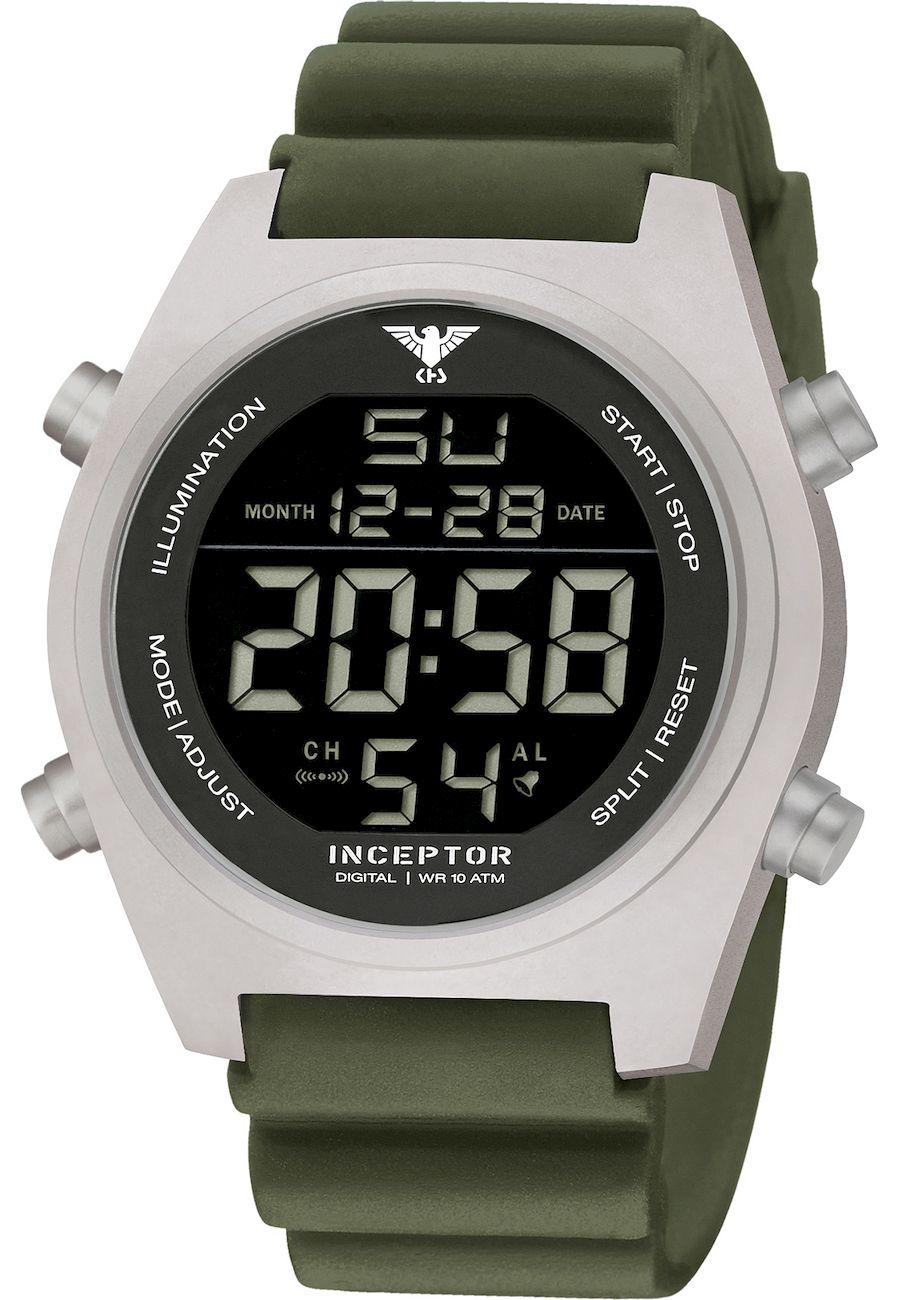 Ceas barbati, KHS, Analog, 50mm, Kaki