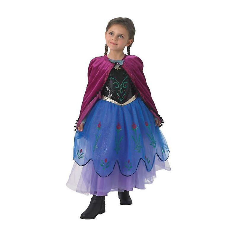 Costum Frozen Premium Anna, L, 9-10 ani