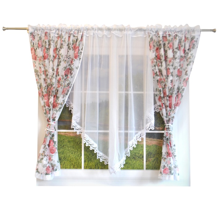 Перде Канада, Воал Модел 4а, 400х150 см