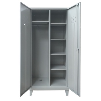 Dulap metalic obiecte curatenie II cu picioare, 810x510x1850 mm (LxlxH), ECO+ Dulap metalic obiecte curatenie II cu picioare, 810x510x1850 mm (LxlxH), ECO+