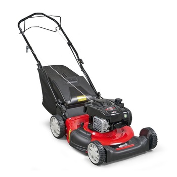 Masina de tuns gazonul pe benzina MTD Smart 53, 2.9 CP, 2.2 kW, 53 cm latime lucru, autopropulsie, motor Briggs & Stratton 70 l sac colector Masina de tuns gazonul pe benzina MTD Smart 53, 2.9 CP, 2.2 kW, 53 cm latime lucru, autopropulsie, motor Briggs & Stratton 70 l sac colector