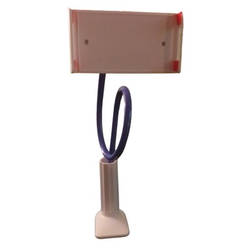 Suport pentru tableta/telefon, cu dimensiuni intre 4.5 si 9.1 inch, clema rotativa 360 grade, brat flexibil, albastru, 75 cm Suport pentru tableta/telefon, cu dimensiuni intre 4.5 si 9.1 inch, clema rotativa 360 grade, brat flexibil, albastru, 75 cm