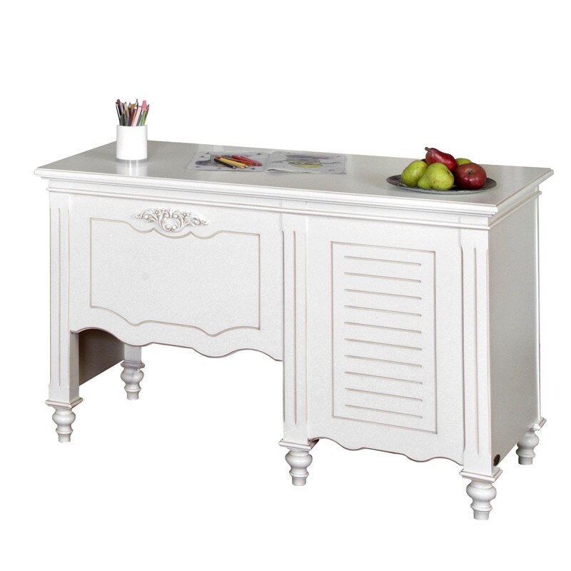 Masa birou - Yana, Simex, Alb, 1180 x 580 mm