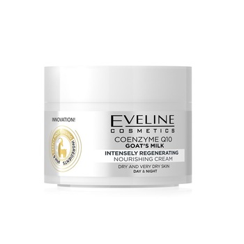 Crema nutritiva pentru piele uscata, Eveline Cosmetics, de zi si noapte, 50 ml Crema nutritiva pentru piele uscata, Eveline Cosmetics, de zi si noapte, 50 ml