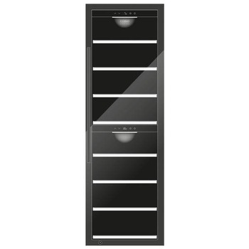 Racitor de vin Caso Germany, WineExclusive 180 Smart, capacitate 180 sticle, Control Wi-Fi, 2 zone de racire 5-20°C,compresor, touch control, usa anti-UV, sistem anti-vibratii, iluminare LED, negru Racitor de vin Caso Germany, WineExclusive 180 Smart, capacitate 180 sticle, Control Wi-Fi, 2 zone de racire 5-20°C,compresor, touch control, usa anti-UV, sistem anti-vibratii, iluminare LED, negru