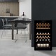 Racitor de vin cu compresor, Dunavox, DXFH-30.80, 30 sticle, 2 zone de temperatura, de sine statator