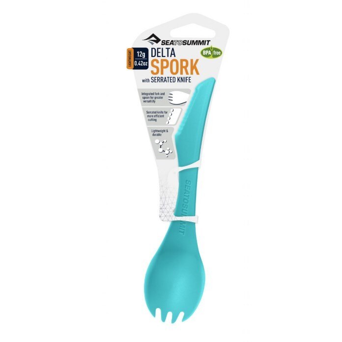 Tacam camping, Sea To Summit, Delta Spork, pacific blue
