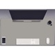 Подложка за мишка Office Protection, сребриста, bmat-2442, 120x60 см