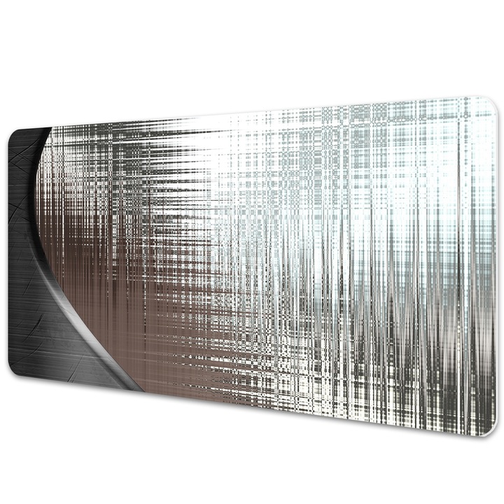 Mapa birou. protectie pentru birou. Abstraction Silver. Argint. 120 cm x 60 cm. 010250300030100003108