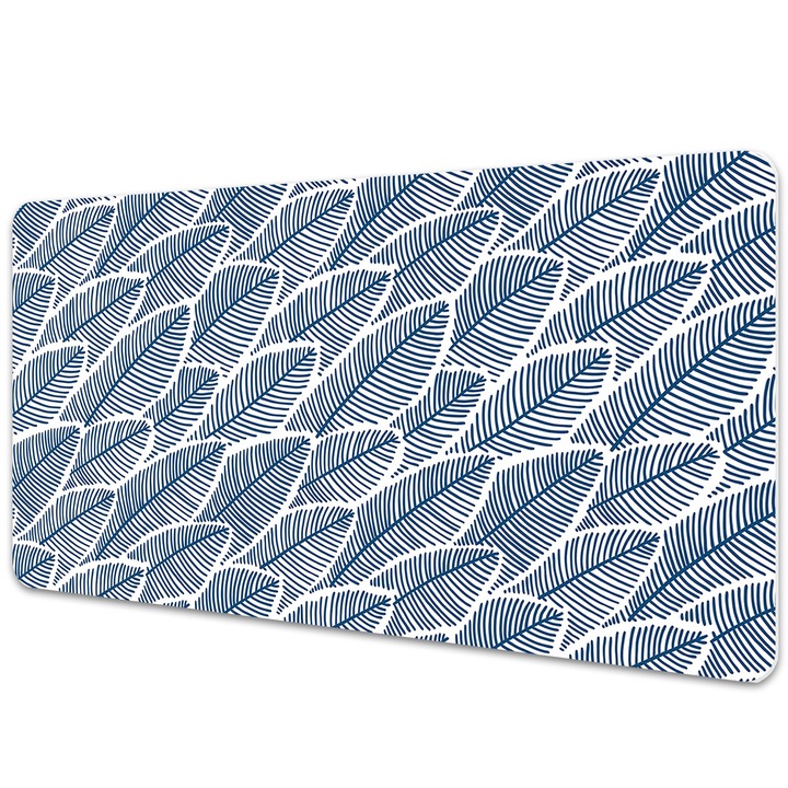 Mouse Pad Protectie Birou, model cu frunze, bmat-2587, 100x50cm