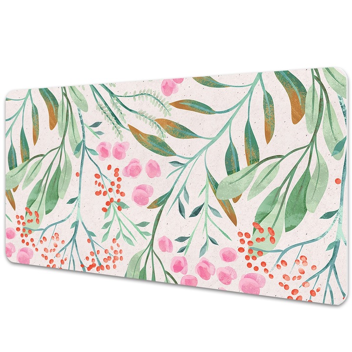 Mapa birou. protectie pentru birou. Rowan Frunze. Multicolor. 90 cm x 45 cm. 010250300040100010866