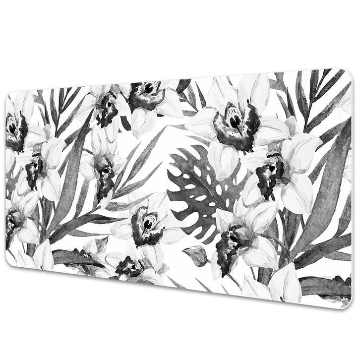 Mouse Pad Protectie Birou, model floral, multicolor, bmat-2668, 120x60 cm