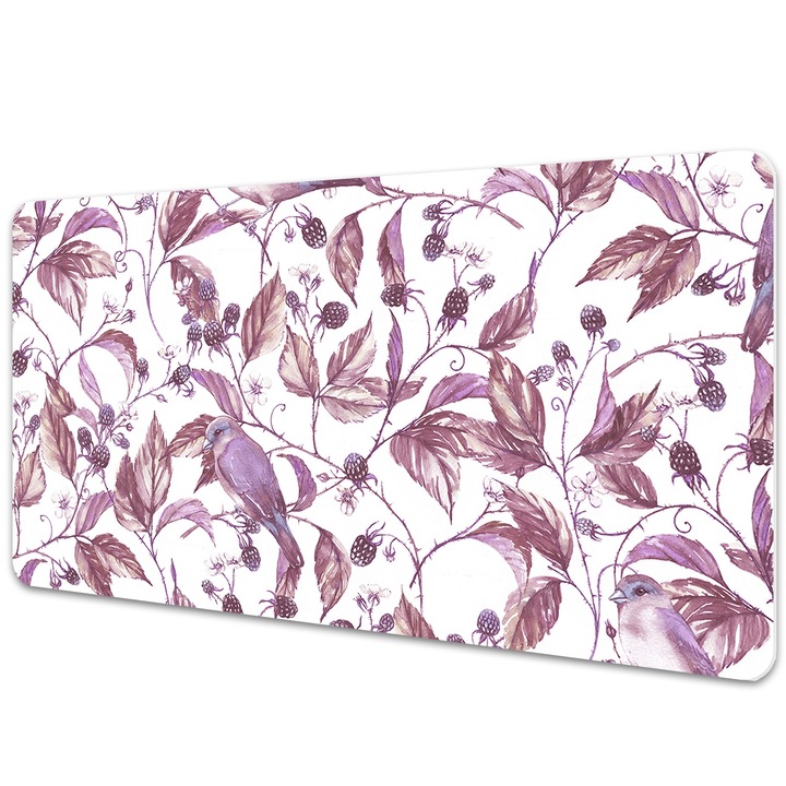 Mouse Pad Protectie Birou, model cu pasari, bmat-2797, 120x60 cm