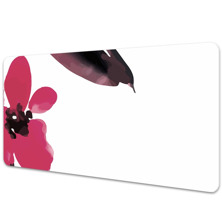 Mapa birou. protectie pentru birou. Flori Frumoase. Roz. 90 cm x 45 cm. 010250300040100011143