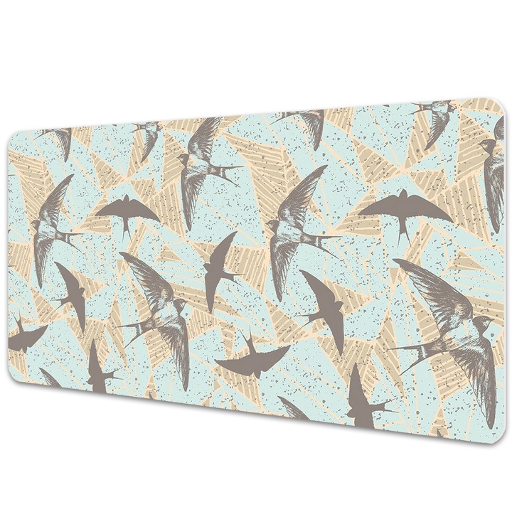 Mouse Pad Protectie Birou, pasari in zbor, bmat-2848, 120x60 cm