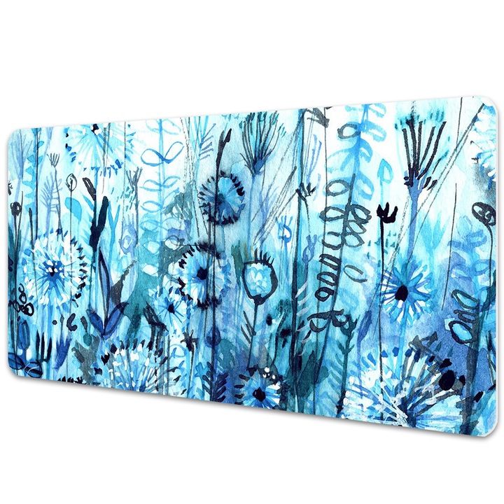 Mapa birou. din PVC. pentru protectie birou. Frana. Turcoaz. 90 cm x 45 cm. 010250300040100011145