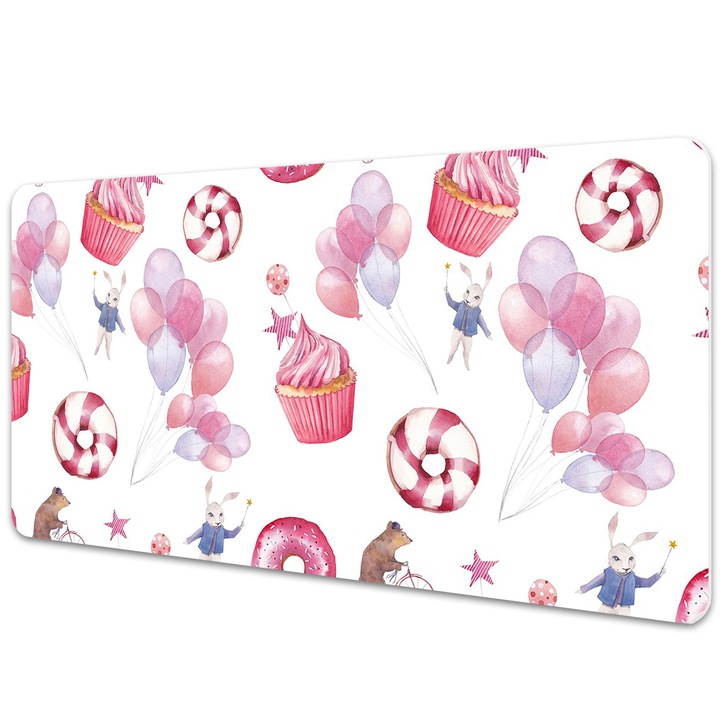 Mouse Pad Protectie Birou, tematica de petrecere, bmat-2896, 90x45cm