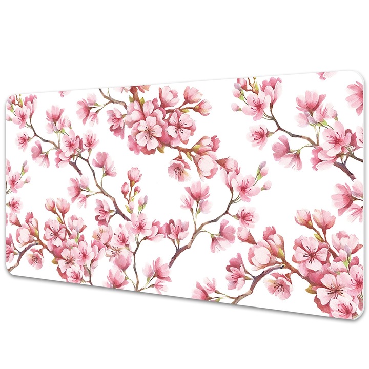 Mouse Pad Protectie Birou, model floral, bmat-2976, 90x45cm