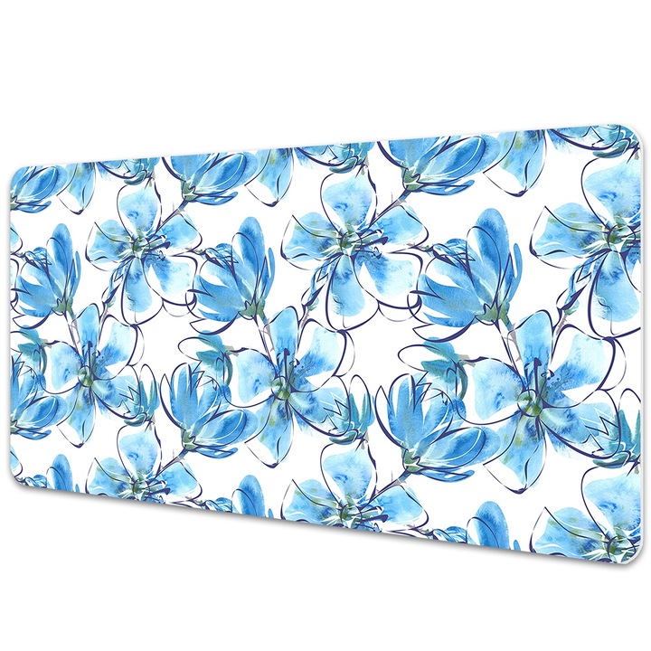 Mouse Pad Protectie Birou, model floral, bmat-3029, 90x45cm