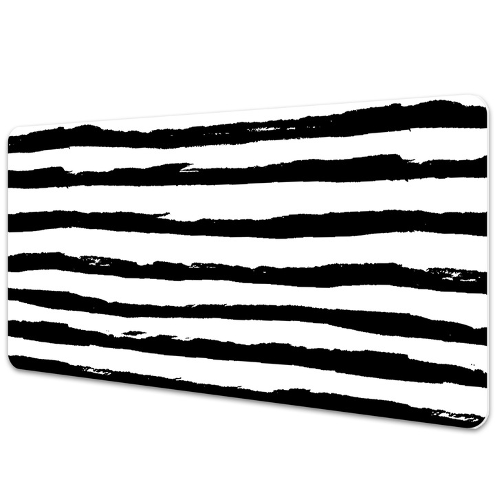 Mapa birou. protectie pentru birou. Zebra. Alb-Negru. 120 cm x 60 cm. 010250300030100011573