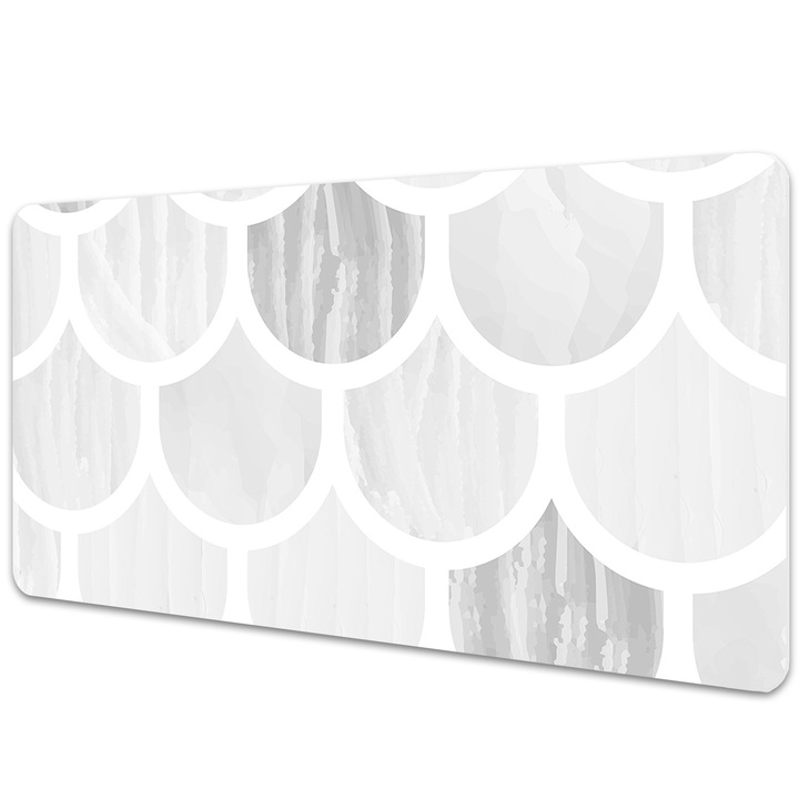 Mapa birou. protectie birou. Scoici. Gri. 90 cm x 45 cm. 010250300040100011603