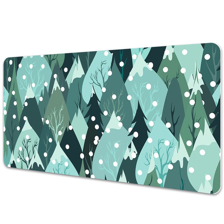 Mapa birou. protectie birou. Munte Rece. Verde. 90 cm x 45 cm. 010250300040100011639