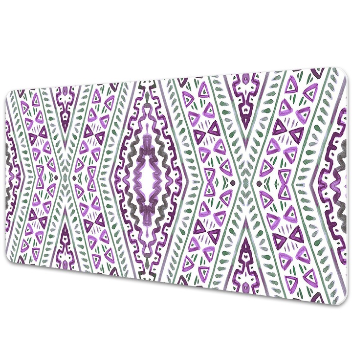 Mouse Pad Protectie Birou, model in stilul aztec, bmat-3309, 90x45cm