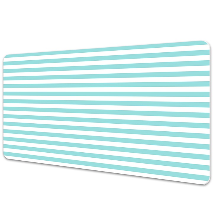 Mapa birou, protectie birou, Linii Minimaliste, Cer Albastru, 90 cm x 45 cm, 010250300040100011783