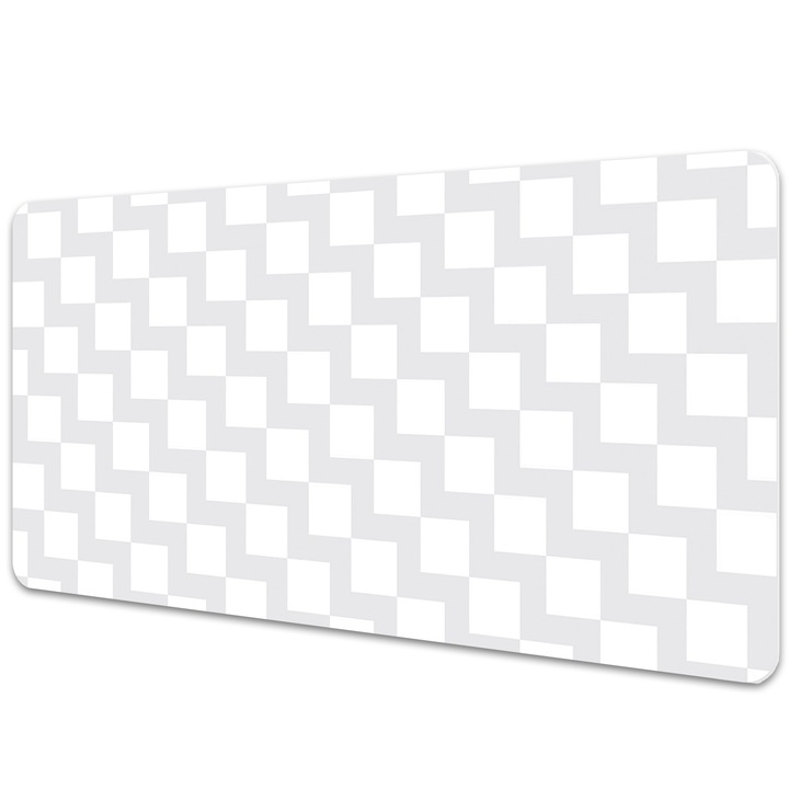 Mapa birou. protectie birou. Model 3d De Patrate. Gri. 90 cm x 45 cm. 010250300040100011720