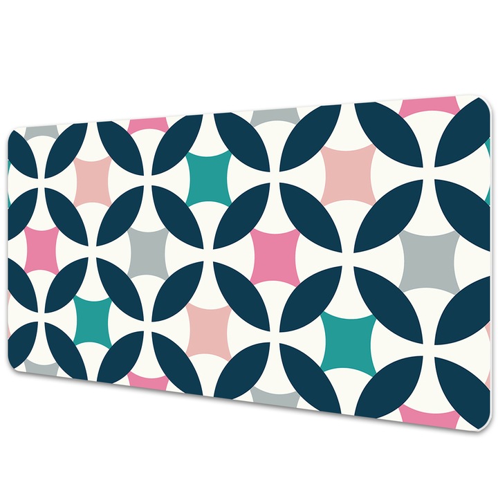 Mouse Pad Protectie Birou, model geometric, bmat-3213, 90x45cm