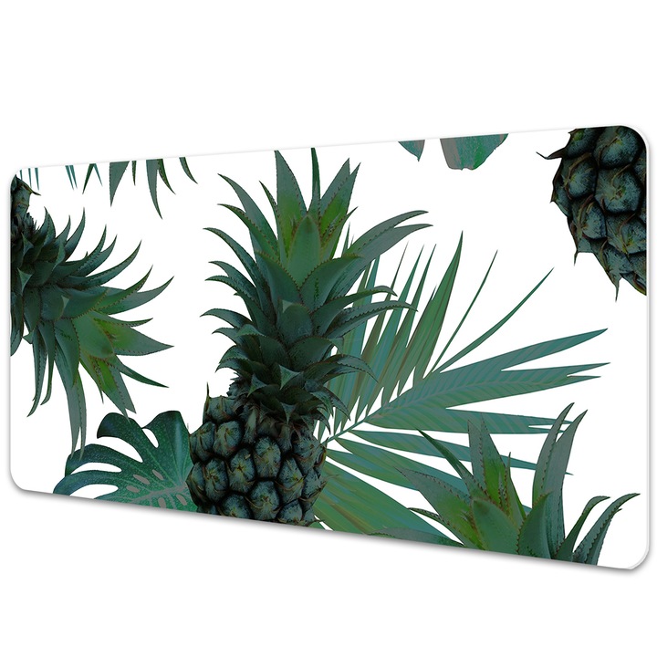 Mapa birou. protectie pentru birou. Ananas Verde. Verde. 100 cm x 50 cm. 010250300020100011846
