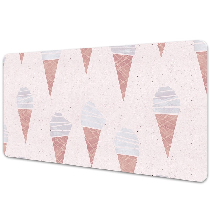 Mouse Pad Protectie Birou, conuri de inghetata, bmat-3434, 120x60 cm