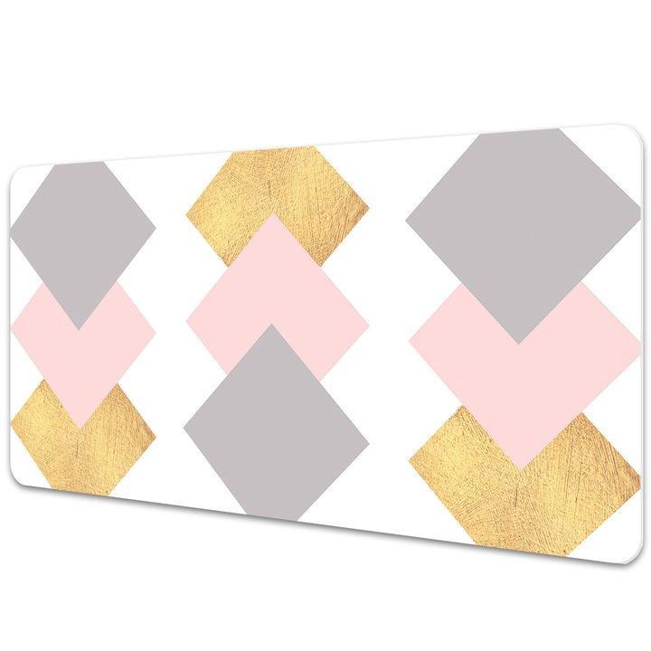 Mouse Pad Protectie Birou, model geometric, bmat-3572, 90x45cm