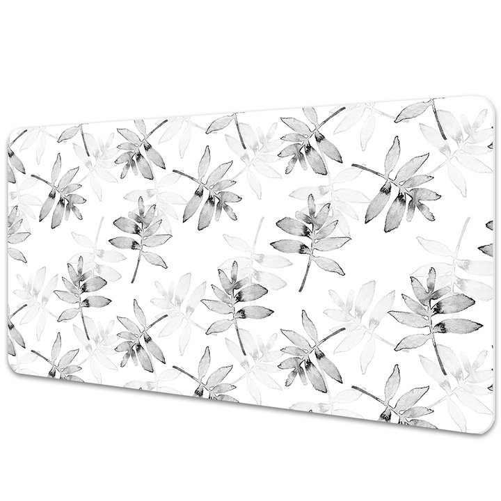 Mouse Pad Protectie Birou, model cu frunze, bmat-3615, 90x45cm