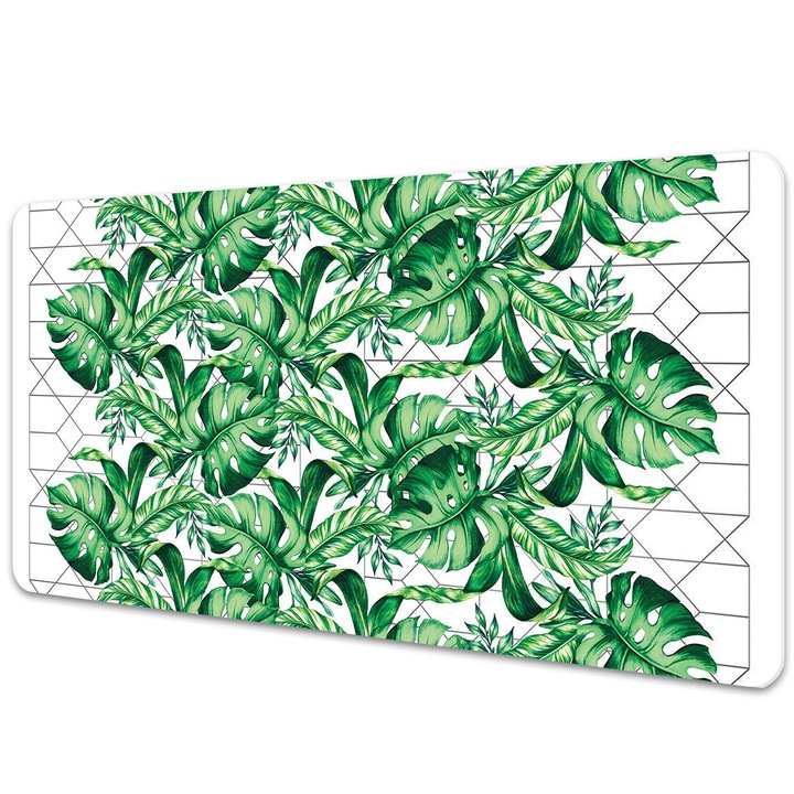 Mapa birou. protectie birou. Linii Geometrice. Verde. 90 cm x 45 cm. 010250300040100012308