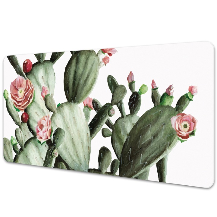 Mouse Pad Protectie Birou, cactusi, bmat-3744, 90x45cm