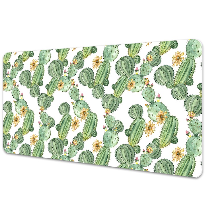 Mouse Pad Protectie Birou, cactusi, bmat-3803, 90x45cm