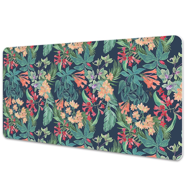 Mapa birou. protectie birou. Compozitie Tropicala. Multicolor. 120 cm x 60 cm. 010250300030100012663