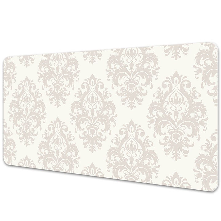 Mouse Pad Protectie Birou, model in stil damasc, bmat-3870, 120x60 cm