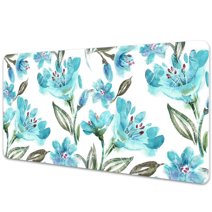 Mouse Pad Protectie Birou, model floral, bmat-3911, 90x45cm