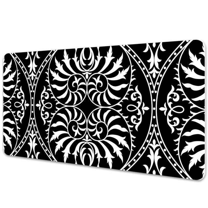 Mouse Pad Protectie Birou, model in stil baroc, bmat-3878, 90x45cm