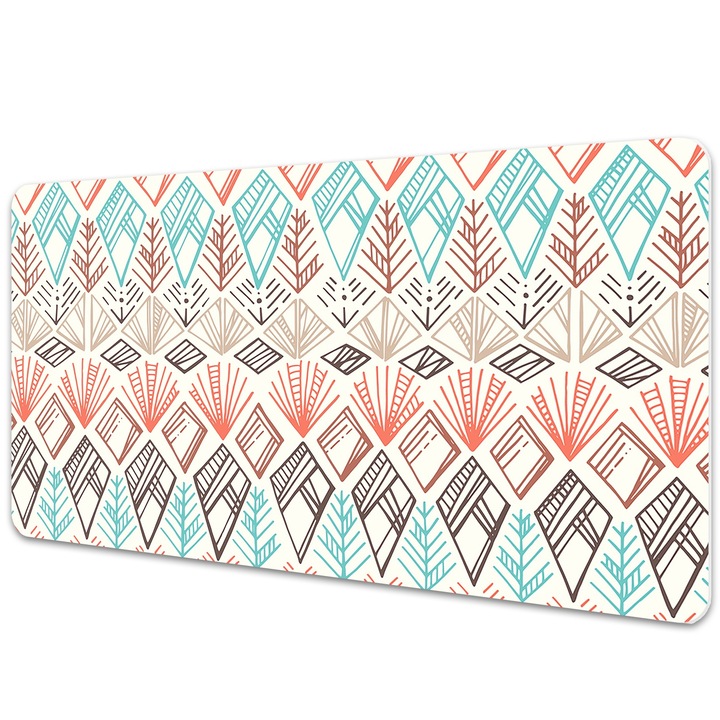 Mouse Pad Protectie Birou, model geomeric, bmat-3893, 100x50cm