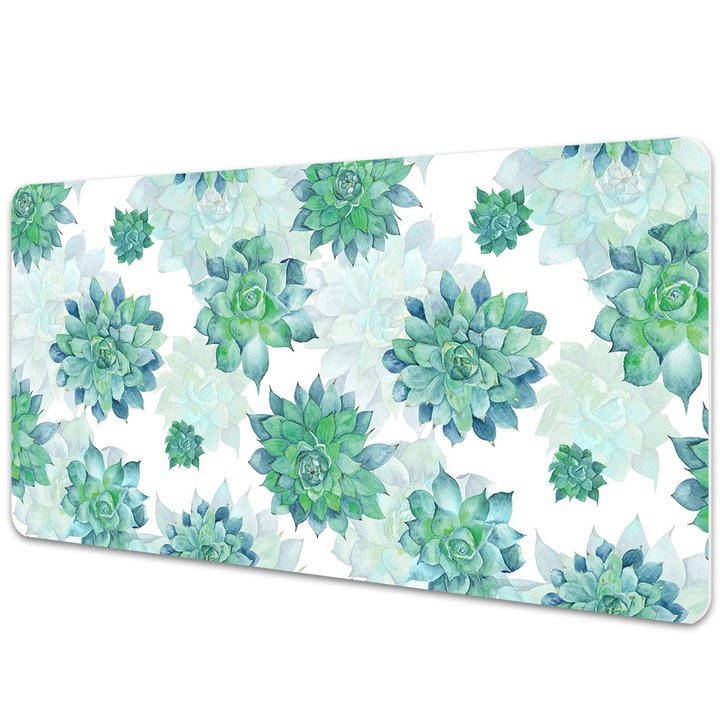 Mouse Pad Protectie Birou, model floral, bmat-3902, 90x45cm
