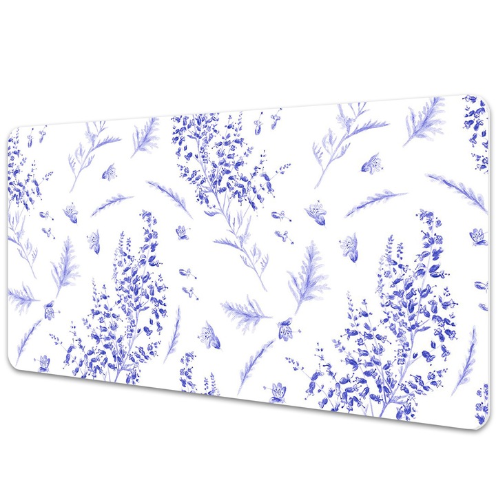 Mouse Pad Protectie Birou, model floral, bmat-3917, 90x45cm